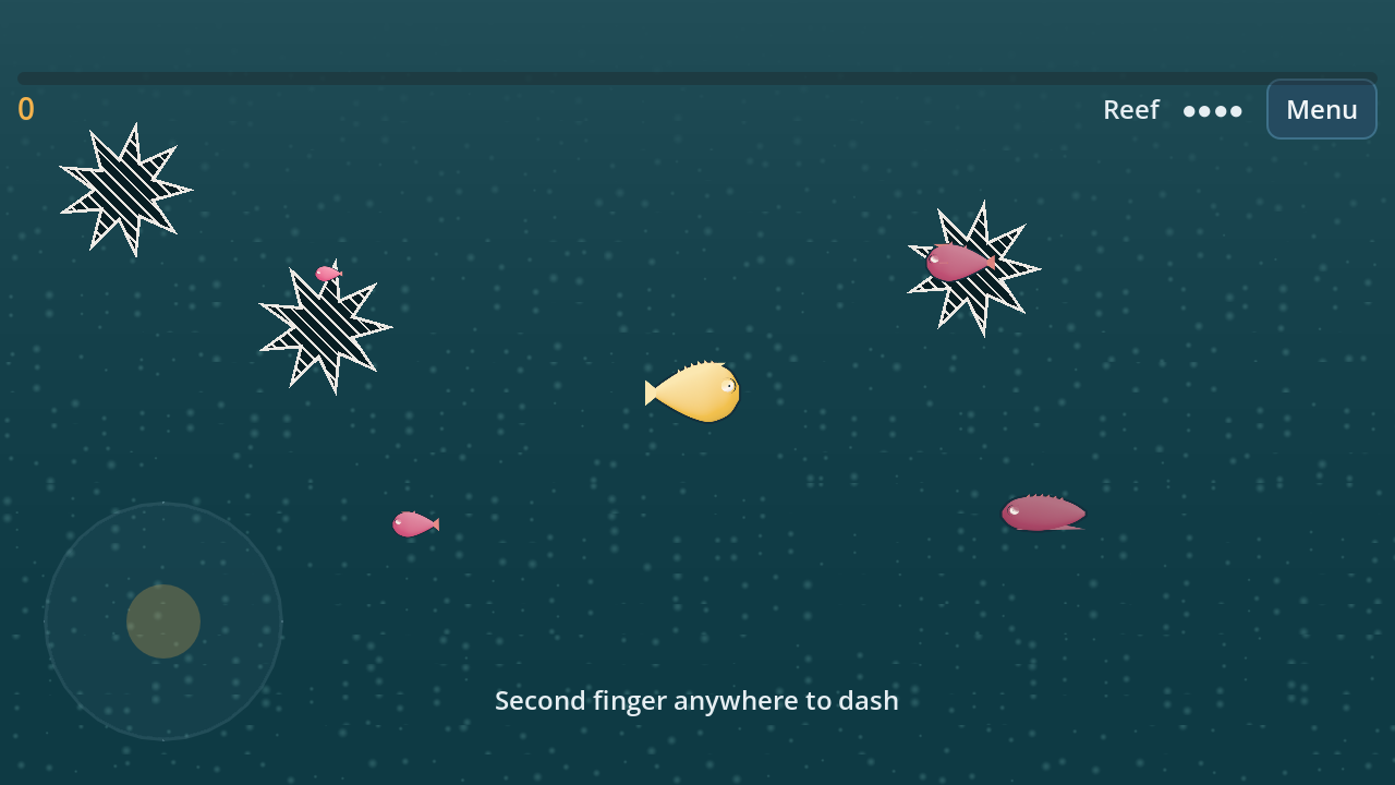 The reef: coral fish and the stingers that end a run at any size