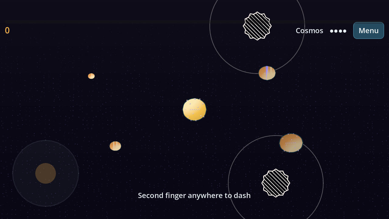 The cosmos: moonlets and planets, and a gravity well waiting